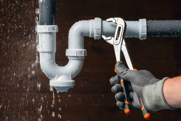 Professional Pipe Repair technician working in Oran, MO
